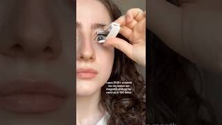 She’s saving $100/month… with THIS lash trick?! 👀 #lashes #girlhacks #lashextensions