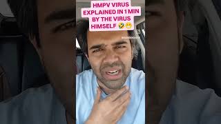 HMPV VIRUS OUTBREAK - Explained in 1 minute #hmpvvirus #hmpv