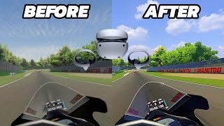 PSVR2 VRIDER SBK BEFORE AND AFTER VISUALS
