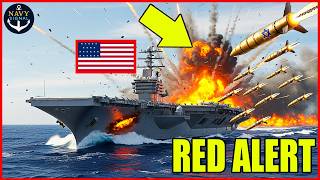 4 A.M. Missile Storm Hits USS Truman — The U.S. Retaliation Shocked the World | US Navy