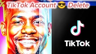 How to Delete TikTok Account permanently | 😲 TikTok account Kaisa delete Kara permanently| #tiktok