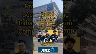 Product based IT company in Banking domain - ANZ Bank Bangalore office