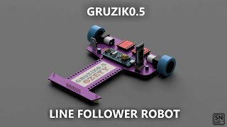 line follower robot GRUZIK0.5