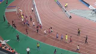 【アルビレックス新潟】広島戦　試合終了後の挨拶