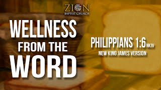 Zion Baptist DC Wellness From The Word Day 8