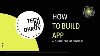 FREE APP WITHOUT ANY CODING || #app #appmaking #free #techbydhruv