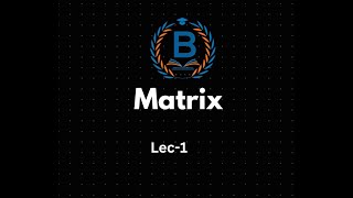 Matrix and Determinant-1 | HSC Math