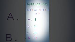 Aptitude Test