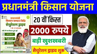 PM kisan 20th installment date l PM kisan 20th installment date 2025 l PM kisan 20th installment