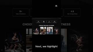 Primefit - GYM Website Development Concept