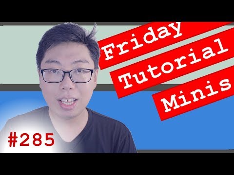 Open Command Window Shortcut! - Friday Minis 285