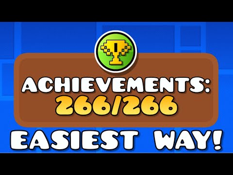 How To Get EVERY Achievement in Geometry Dash EASILY (FULL GUIDE)