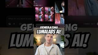 How to create the EPIC Bolt Cap AI Video Generator Camera Effect in Lumalabs AI