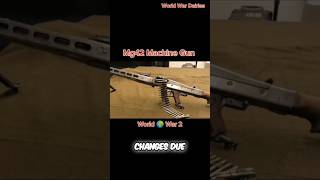 Mg42 VS M2 Browning 50 Caliber Machine Gun   Used in WW2 #history #ww2 #war