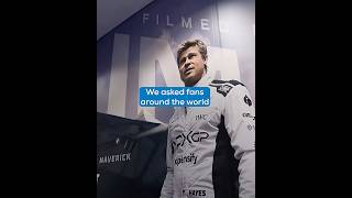 We made pit stops around the globe to hear from fans like YOU 🫵  #F1TheMovie #FilmedForIMAX #shorts