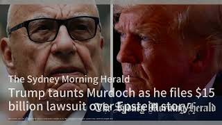 特朗普起诉《华尔街日报》！十亿索赔揭露 Epstein 关系内幕；特朗普大动作！推动解封 Epstein 案监控记录，政治风暴再升级；国际大事！委内瑞拉释放美国人，伊朗核设施遭空袭，特朗普忙不停：世界