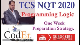 TCS NQT 2020 (Hindi)  | Programming Logic TCS NQT 2020 HINDI Part-1