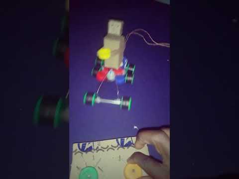 6wheel remote control car/robot control car/diy kreatif #craft #shorts #new#ytshorts