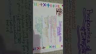 Property of addition of integers 7 Standard 😉
