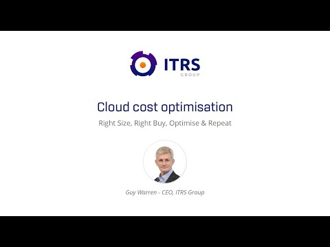 RegTech: Q&A with ITRS Group CEO Guy Warren on Cloud Cost Optimisation