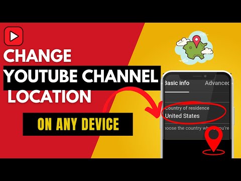 How To Change Country Of Your YouTube Channel | Change YouTube Location