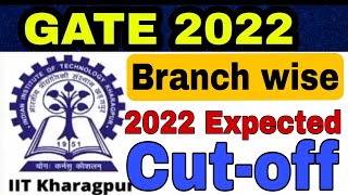GATE 2022 Expected Rank and Cut off!