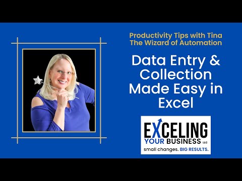 Data Entry & Collection in Excel