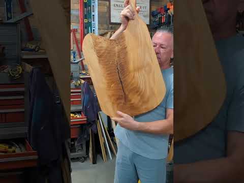 HUGE Spalted Maple Serving Tray #shorts #woodworking #spaltedmaple