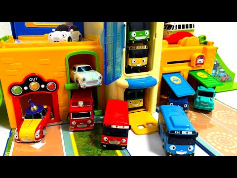 Tayo the Little Bus☆2-storey garage＆school