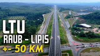 Persimpangan Raub Utara ke Ladang Selborne (50KM): Perkembangan Pembinaan Lebuhraya LTU/CSR Pahang