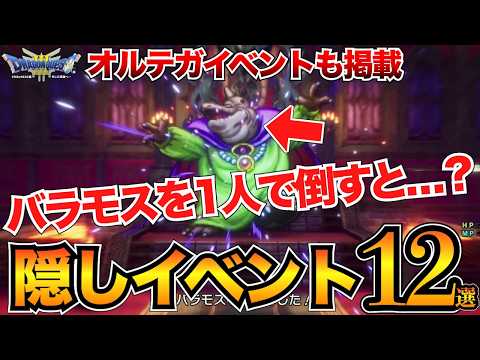 【ドラクエ3リメイク】全部見た？12個の隠しイベントまとめ/オルテガ関連も多数【小ネタ】