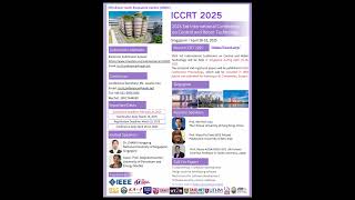 Call For Papers and lmportant Dates|ICCRT 2025,Singapore.#robottechnology  #academicconference