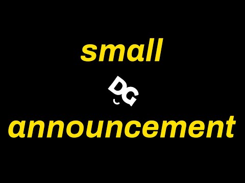 small announcement