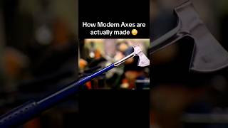 How MODERN AXES are made inside the factory🪓 #howitsmade