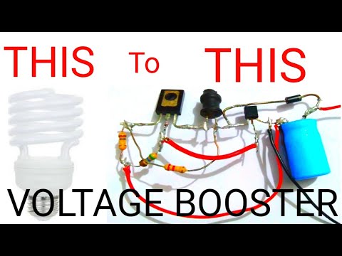Voltage booster 3.7 to 30 volts