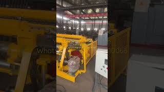 Ready hexagonal wire mesh netting machine for loading