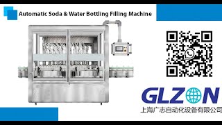 Automatic Soda & Water Bottling Plant Filling Machine for Oil, Shampoo, Chemicals, and More