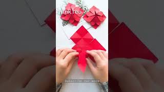 Making dream catcher with paper | @TRICKSVERSE | #papercraft | #trending | #shorts