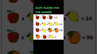 maths puzzles #mathsgk #shorts #gk