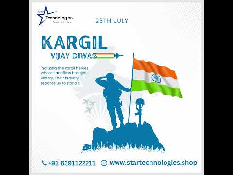 🇮🇳 Kargil Vijay Diwas – A Salute to Our BraveheartsBy Star Technologies