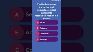 🤖 Robot Components || #viral #gk #shorts #tech #ml #innovation #ai
