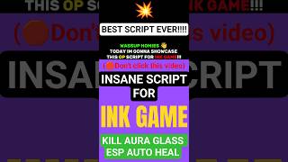 This Ink Games Hack Is OP 💢 | No Key, God Mode,AutoWin (2025)#inkgame#roblox #inkgames#robloxscript