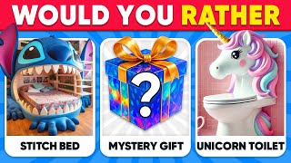 Would You Rather...? Ultimate MYSTERY Gift Edition 🎁🎠 Daily Quiz