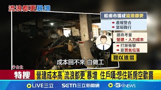 營建成本高"流浪都更"暴增 住戶嘆:想住新房空歡喜 產權整合難.營建成本高! 打房衝擊建商"難進場" │記者 陳怡瑄 顧元松│新聞一把抓20250323│三立新聞台