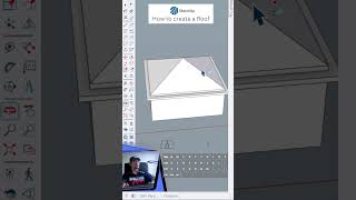 Create simple Roof in SketchUp