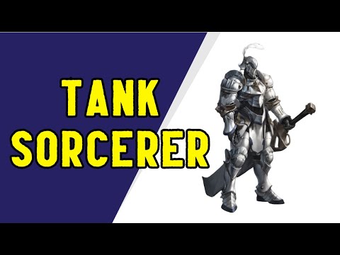Dark Souls Remastered - Overpowered EARLY - Tank Sorcerer Build
