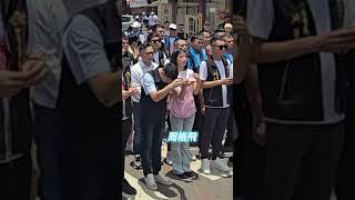 美女議員黃思婷 帥哥林岱杰參拜 台中和鑫宮金虎爺分會 #新港奉天宮