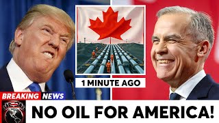 1 MIN AGO: Trump GOES NUTS as Carney Plays His Trump Card — Canada’s Energy Strategy Shocks the US
