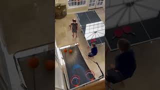 First try basketball trick shot #skill #trick #firsttry #trickshot