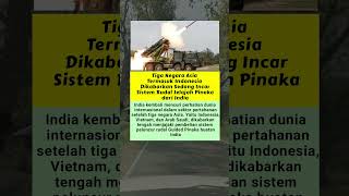 Tiga Negara Asia Termasuk Indonesia Dikabarkan Sedang Incar Sistem Rudal Jelajah Pinaka dari India